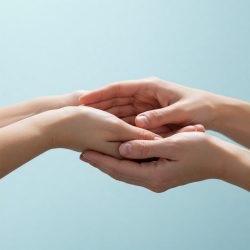 Conceptual Image Representing Support and Resilience for Individuals Coping with Health Challenges